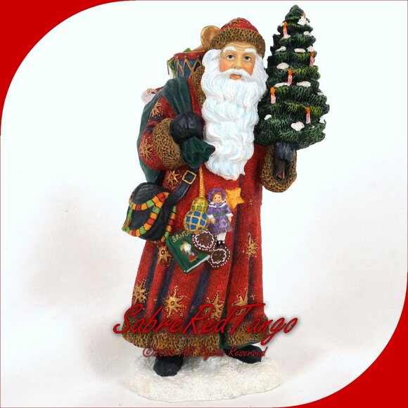 Pipka Reflections Of Christmas Starcoat Santa Ltd Ed Figurine #11302 - Picture 1 of 7